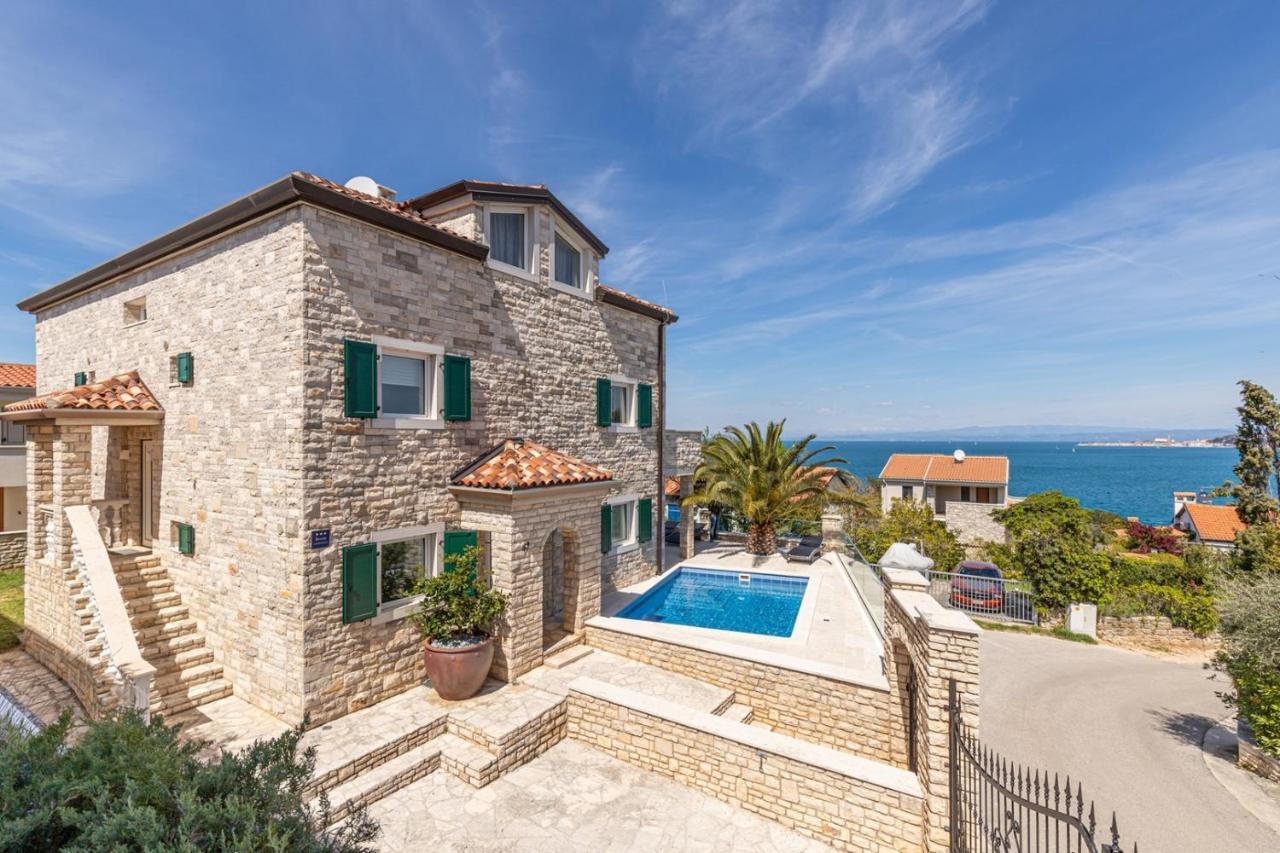 Villa Milena With Pool And Sea View Crveni Vrh Buitenkant foto