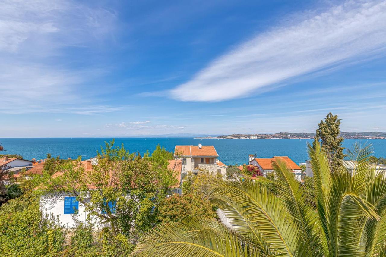 Villa Milena With Pool And Sea View Crveni Vrh Buitenkant foto