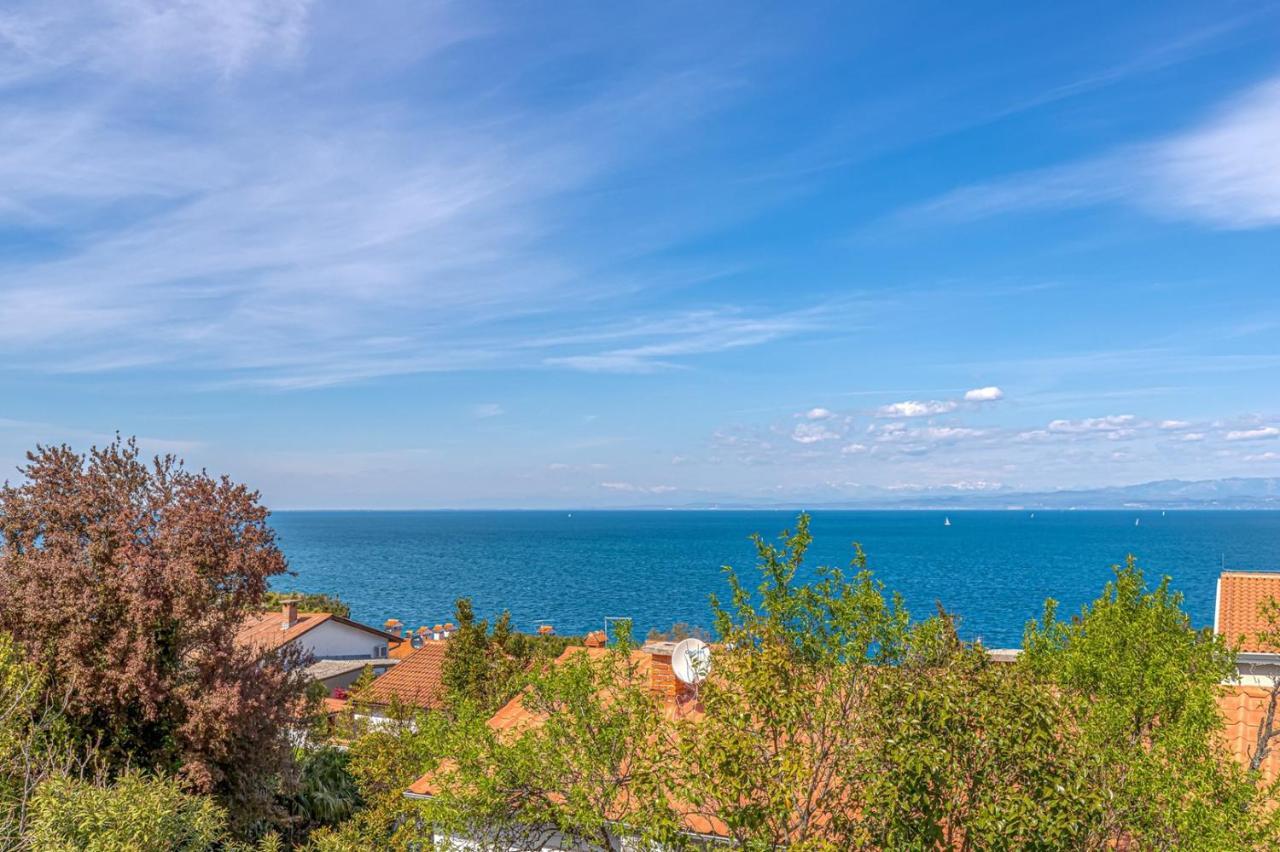 Villa Milena With Pool And Sea View Crveni Vrh Buitenkant foto